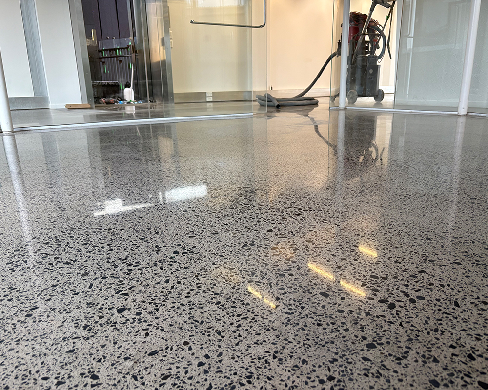 Polished concrete project 6